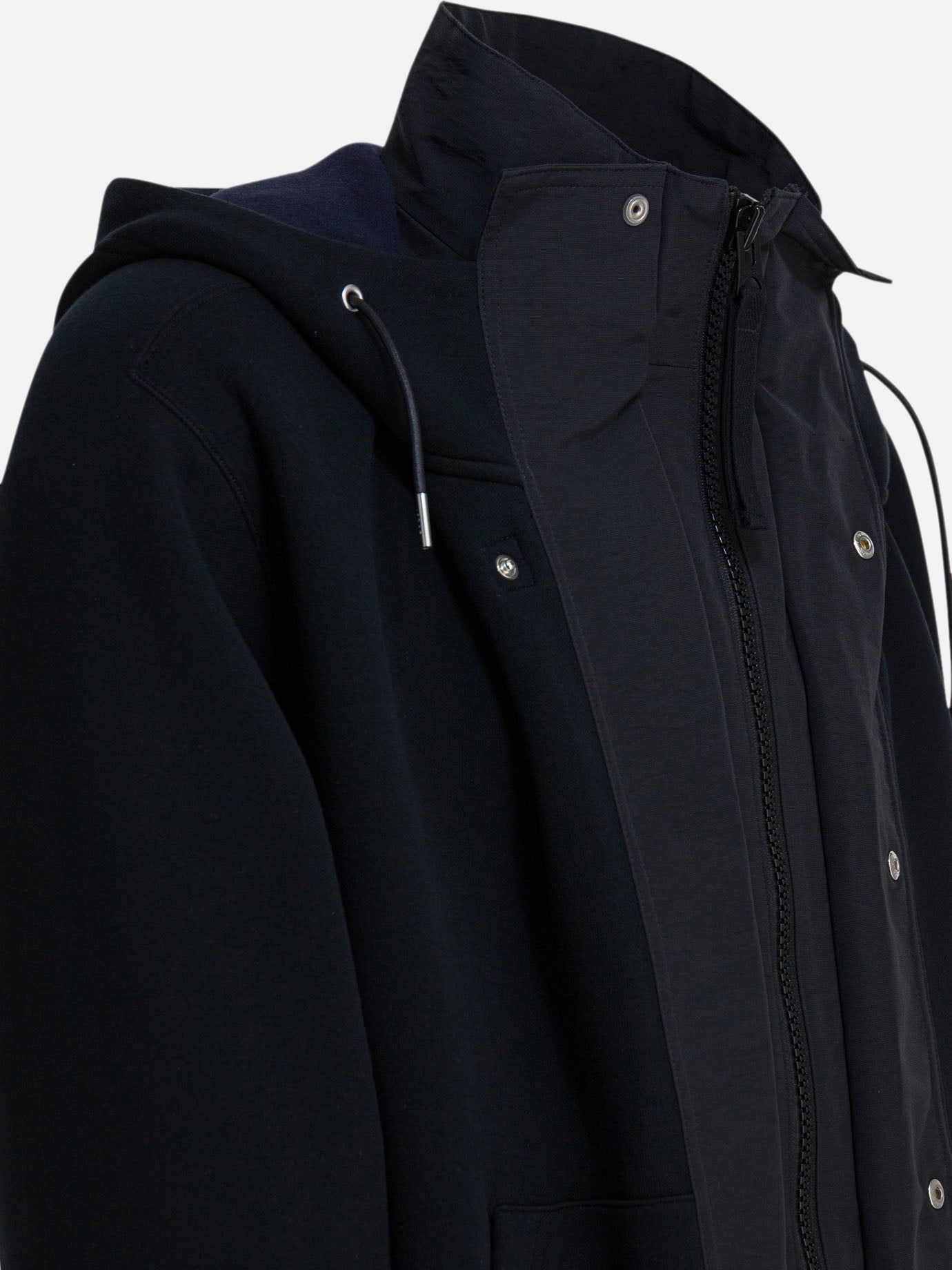 Quilted & Utility Jackets Solid colour Black - Sacai Men | PDP | VIETTI Online Store | Zoom-Modal_4