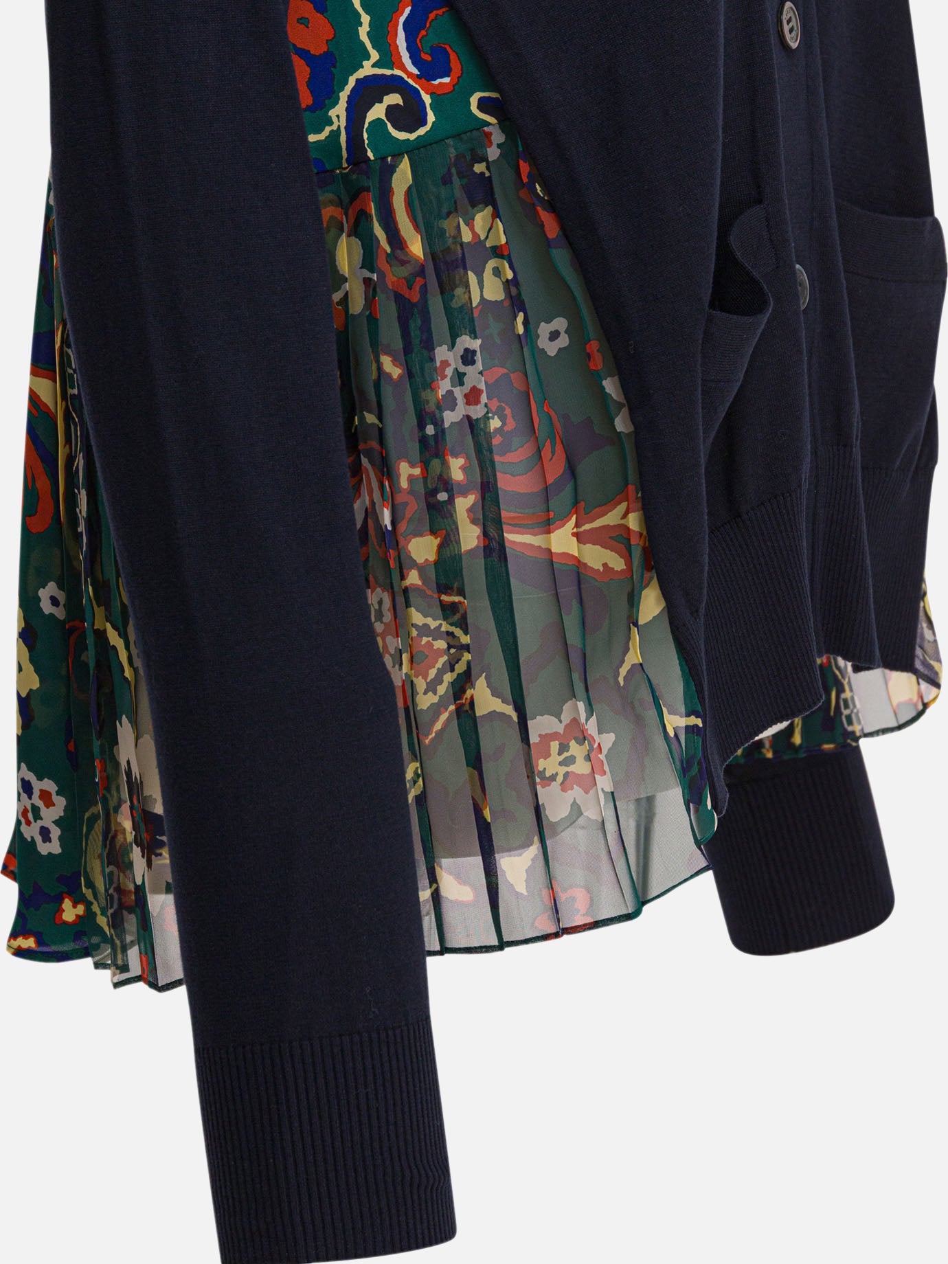 Cardigans Floral Blue - Sacai Women | PDP | VIETTI Online Store | Zoom-Modal_4