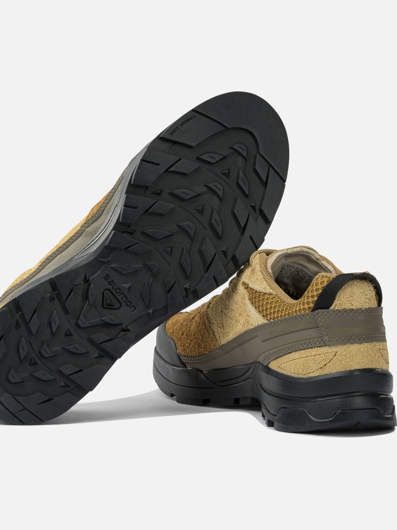 Low top sneakers 100% suede - 100% rubber Beige - Salomon Men | PDP | VIETTI Online Store | Zoom-Modal_5