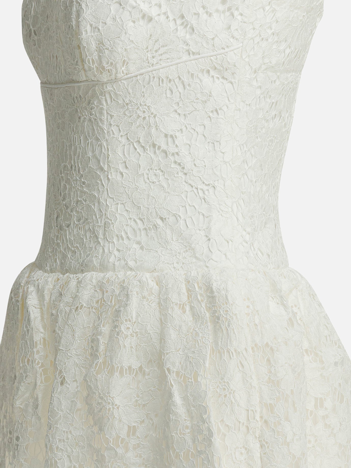 Mini dresses Embroidered White - Self-portrait Women | PDP | VIETTI Online Store | Zoom-Modal_4