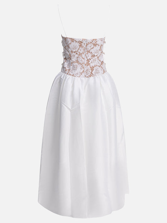 Abiti lunghi Embroidered Bianco - Self-portrait Donna | PLP | VIETTI Online Store | 2