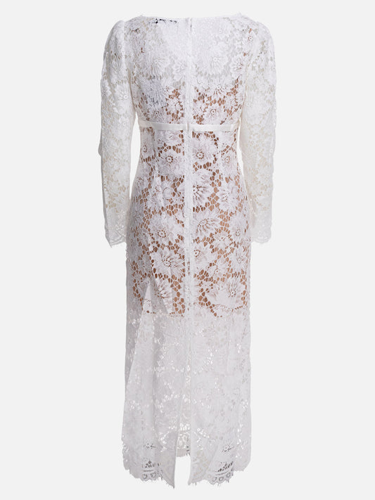Long dresses Embroidered White - Self-portrait Women | PDP | VIETTI Online Store | 2