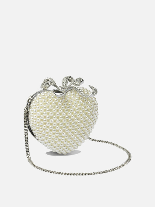 Minaudiere 100% cow leather Beige - Self-portrait Women | PLP | VIETTI Online Store | 2