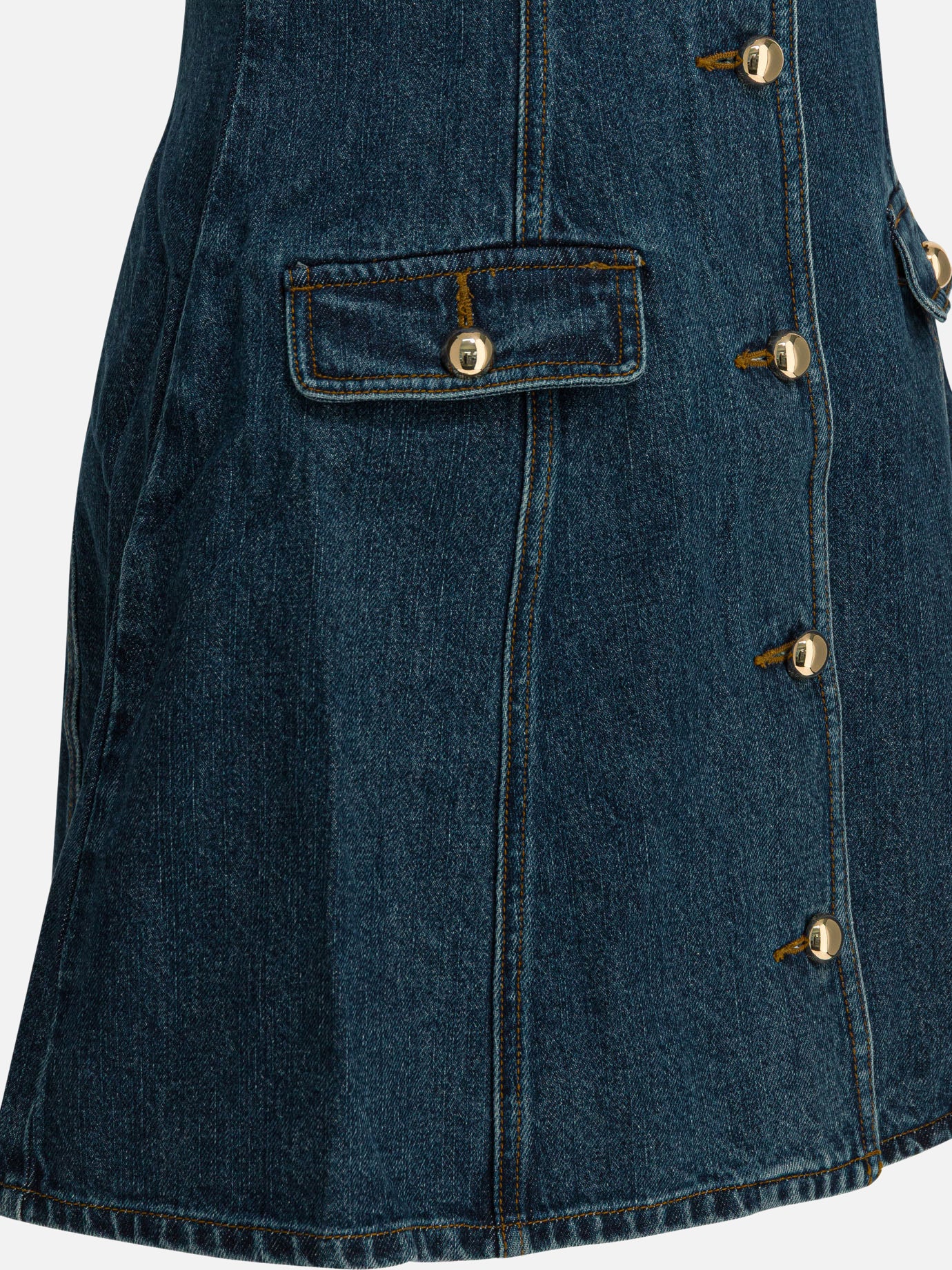 Mini dresses Solid colour Blue - Self-portrait Women | PDP | VIETTI Online Store | Zoom-Modal_4