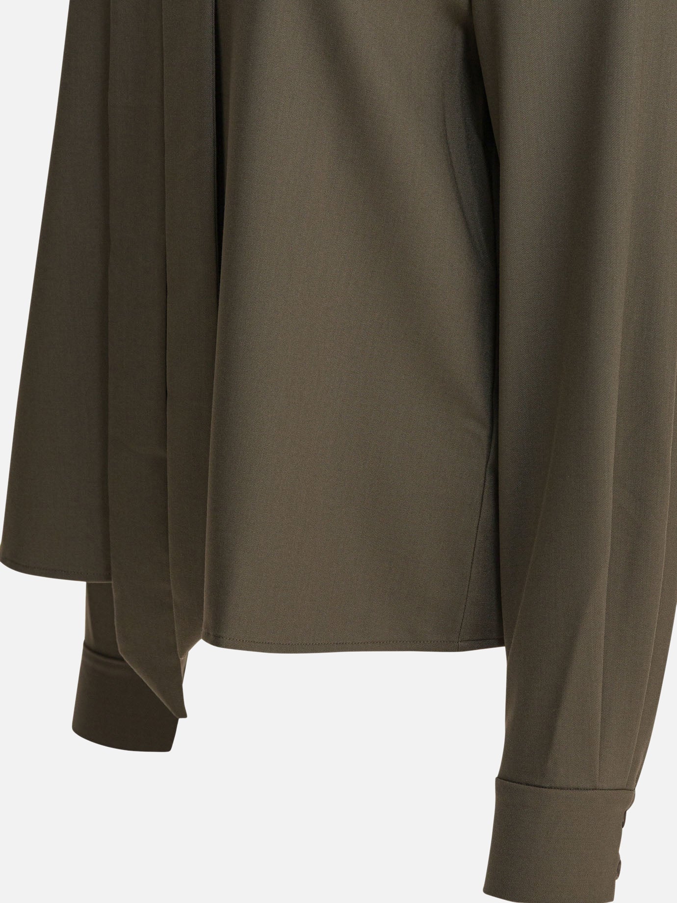 Blouses Solid colour Green - Self-portrait Women | PDP | VIETTI Online Store | Zoom-Modal_4