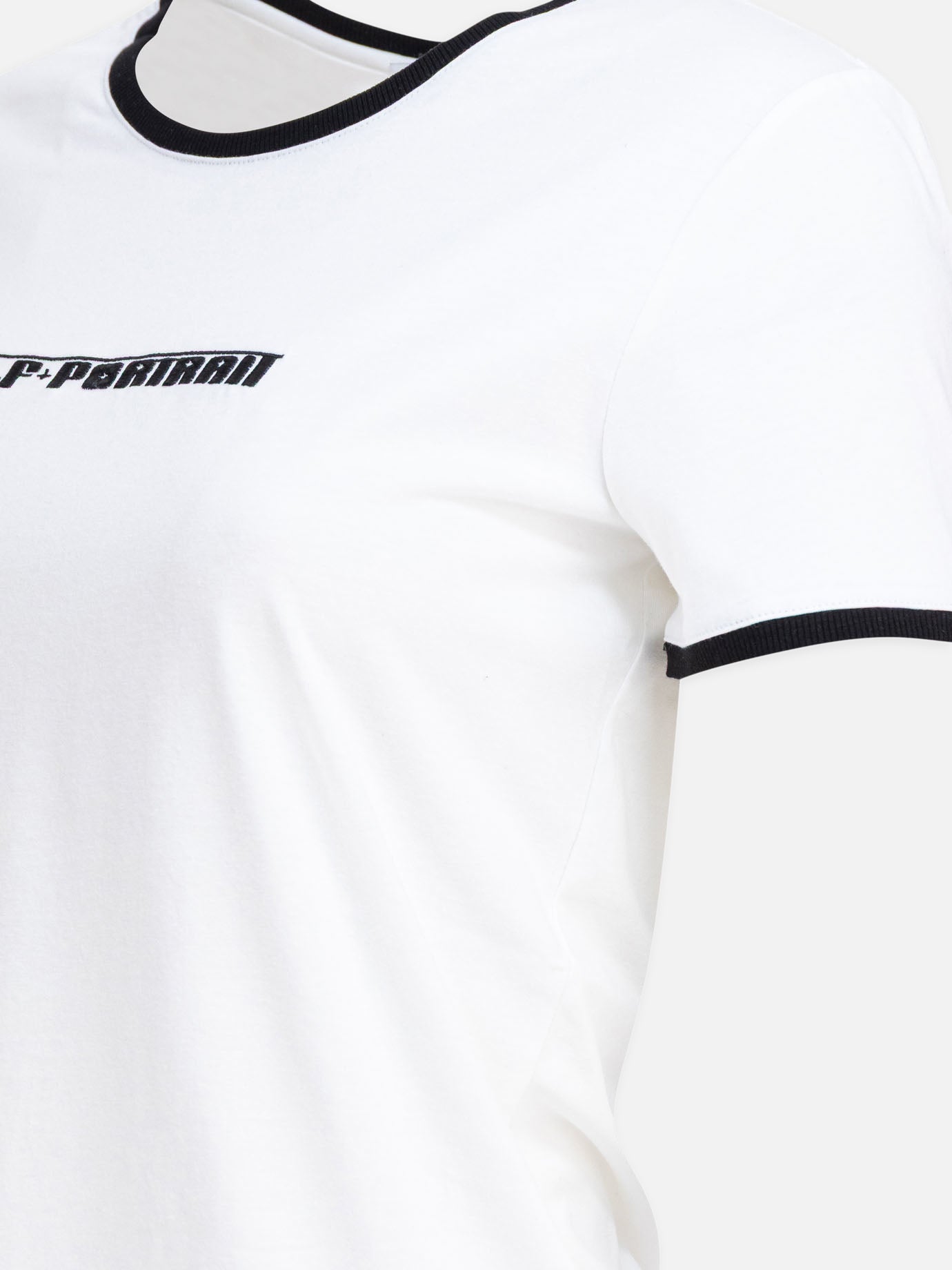 T-shirt girocollo Logo Bianco - Self-portrait Donna | PDP | VIETTI Online Store | Zoom-Modal_4