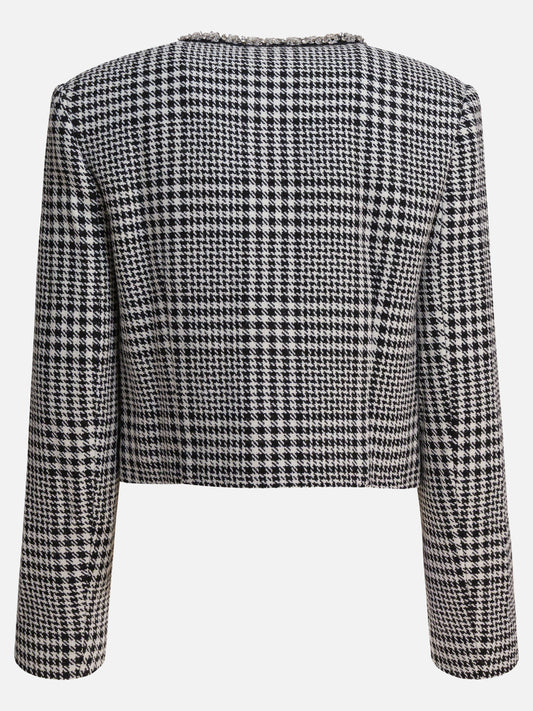 Blazers Prince of Wales Black - Self-portrait Women | PLP | VIETTI Online Store | 2