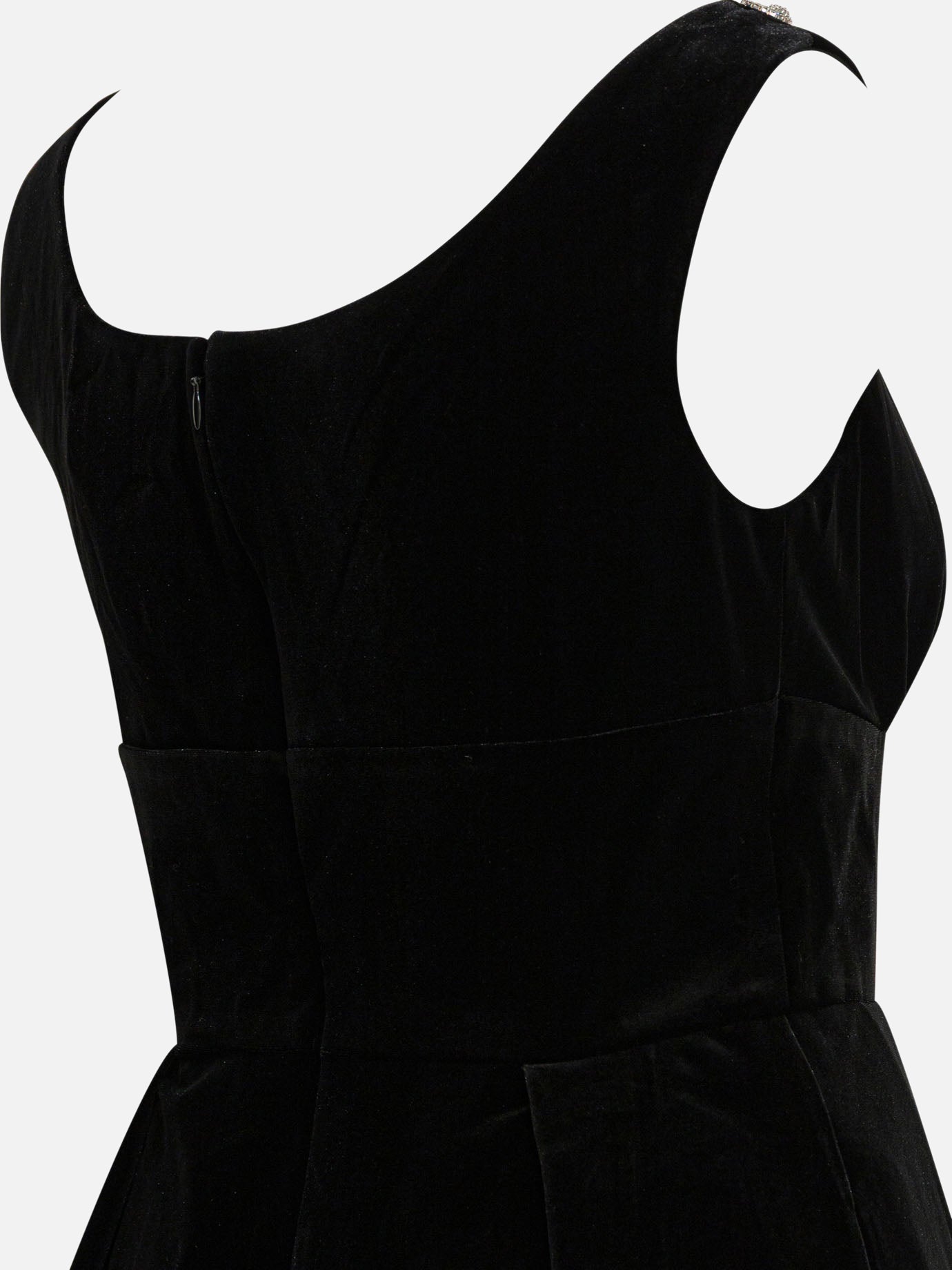 Mini dresses Solid colour Black - Self-portrait Women | PDP | VIETTI Online Store | Zoom-Modal_4