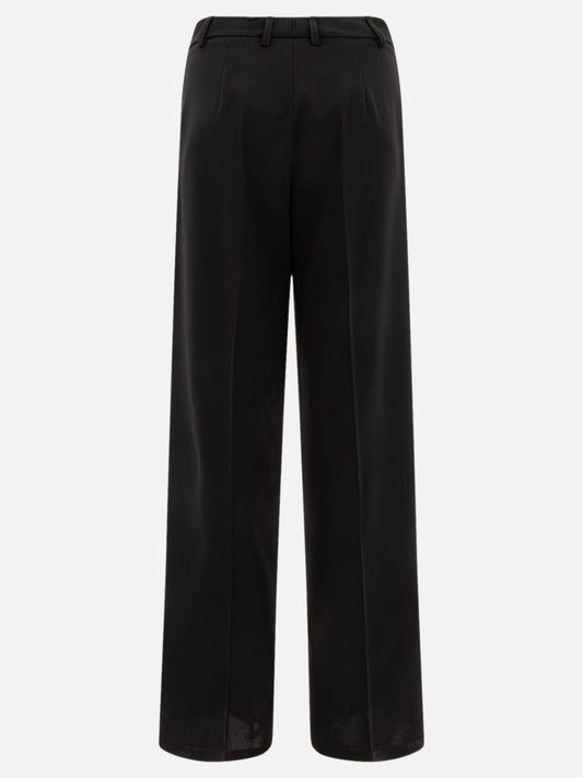 Leisure trousers Solid colour Black - Semper Women | PLP | VIETTI Online Store | 2