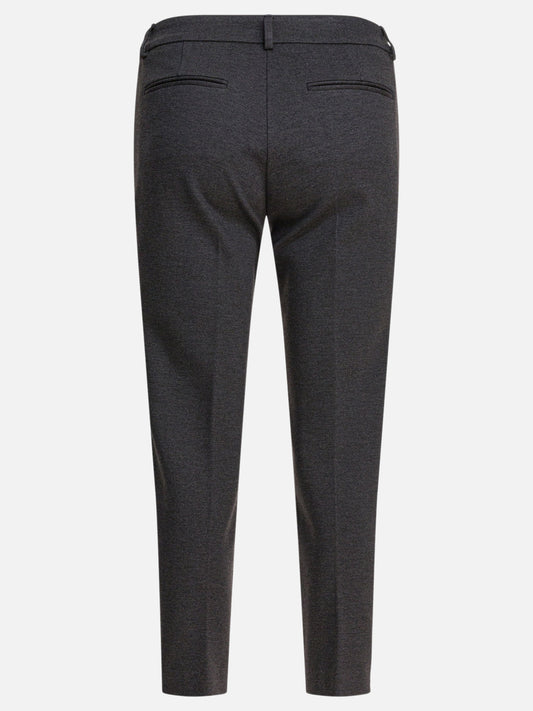 Leisure trousers Solid colour Grey - Semper Women | PLP | VIETTI Online Store | 2