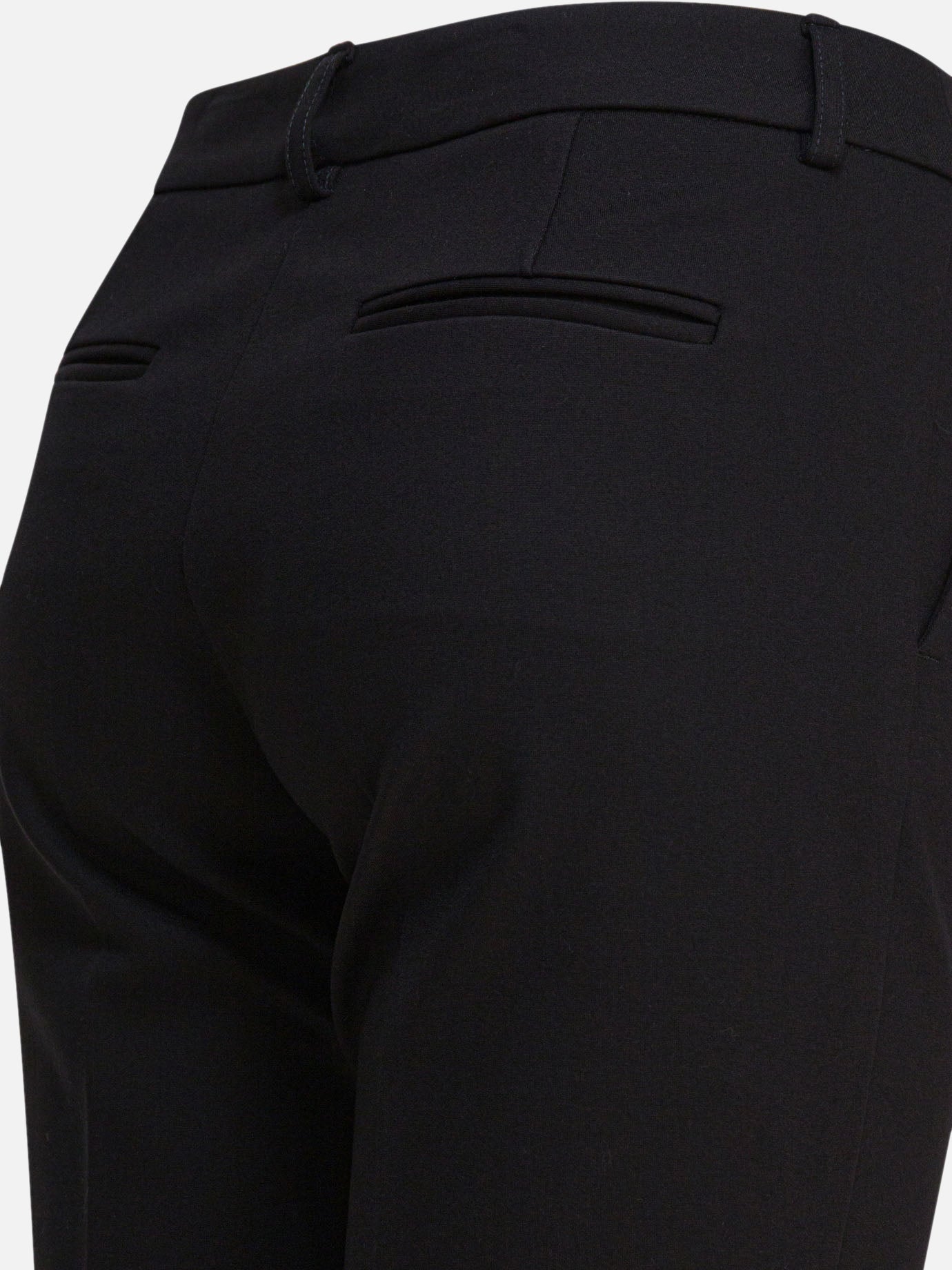 Leisure trousers Solid colour Black - Semper Women | PDP | VIETTI Online Store | Zoom-Modal_4