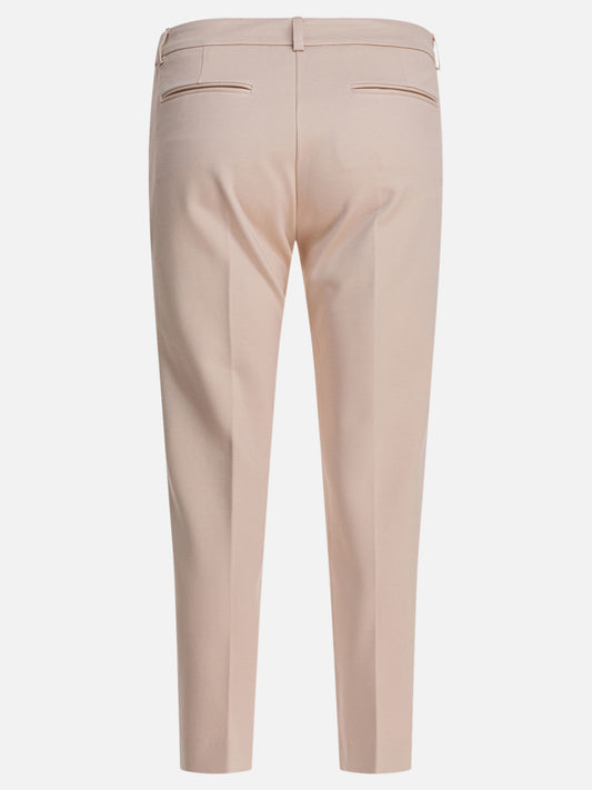 Leisure trousers Solid colour Beige - Semper Women | PLP | VIETTI Online Store | 2