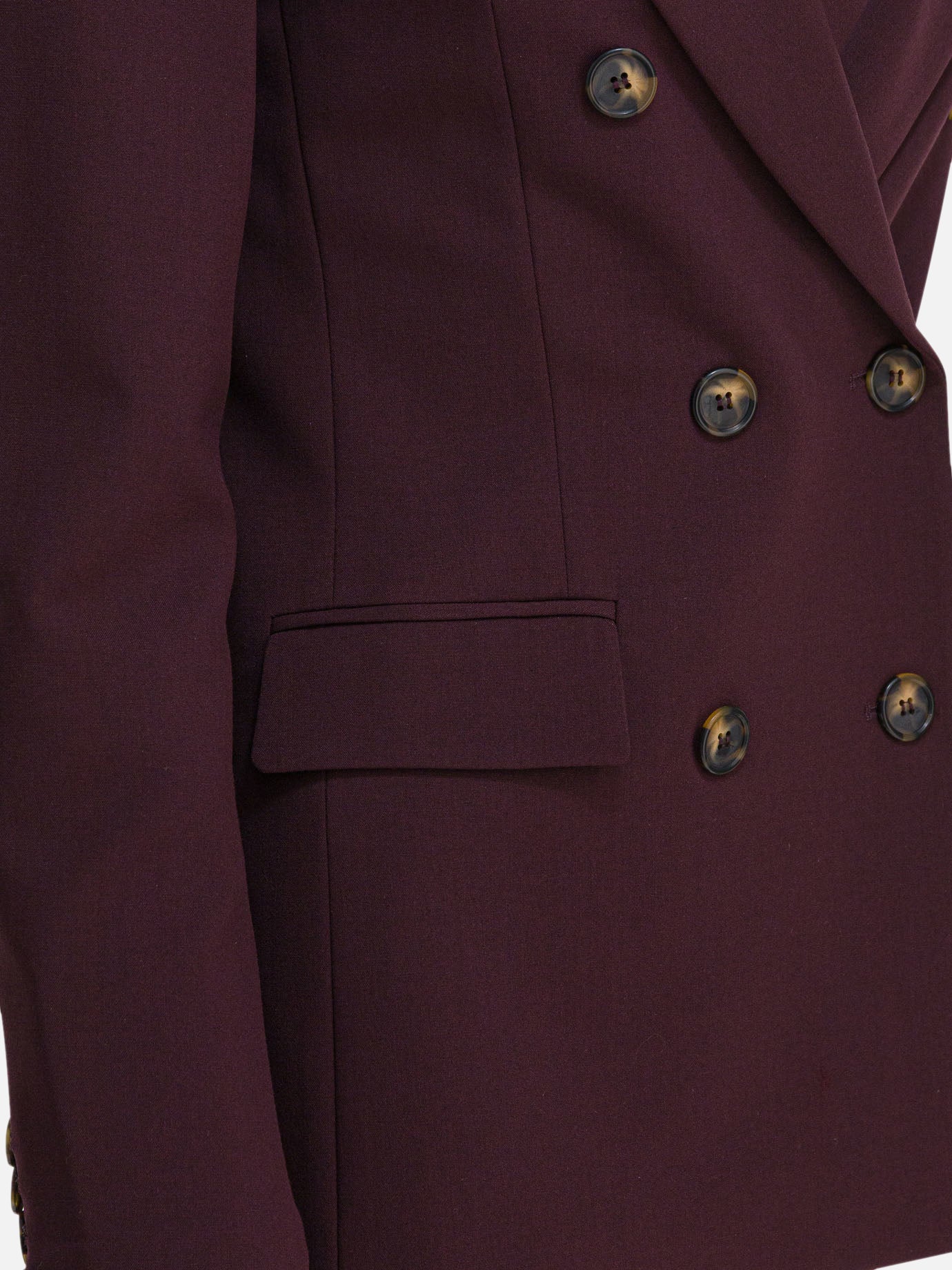 Blazers Solid colour Bordeaux - Semper Women | PDP | VIETTI Online Store | Zoom-Modal_4