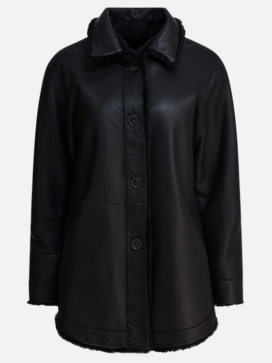 Long coats Solid colour Black - Semper Women | PLP | VIETTI Online Store | 2