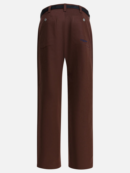 Leisure trousers Solid colour Bordeaux - Stone Island Men | PLP | VIETTI Online Store | 2