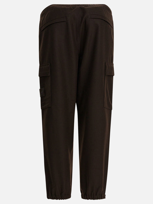 Pantaloni cargo & parachute Solid colour Marrone - Stone Island Uomo | PLP | VIETTI Online Store | 2