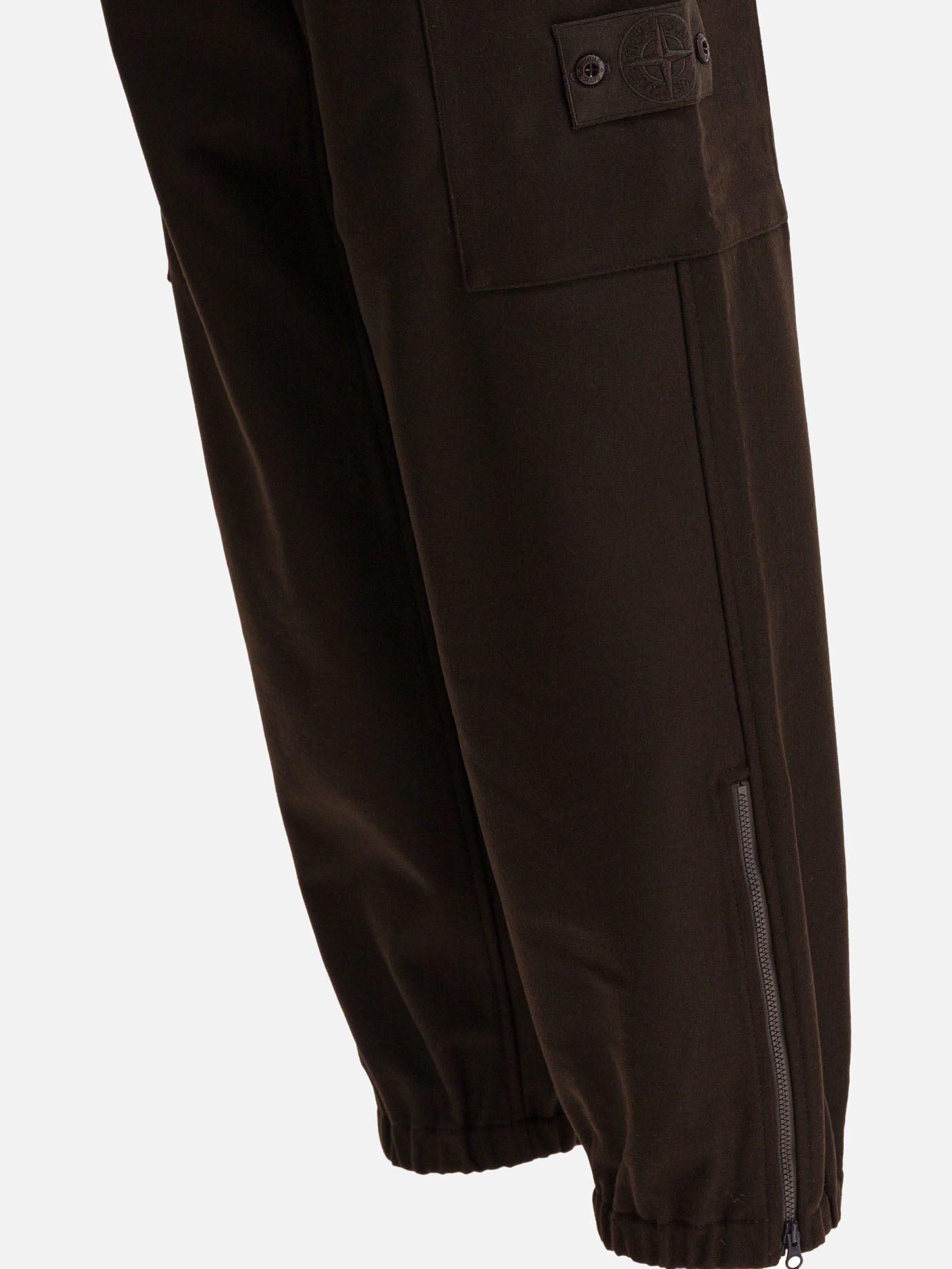 Pantaloni cargo & parachute Solid colour Marrone - Stone Island Uomo | PDP | VIETTI Online Store | Zoom-Modal_4