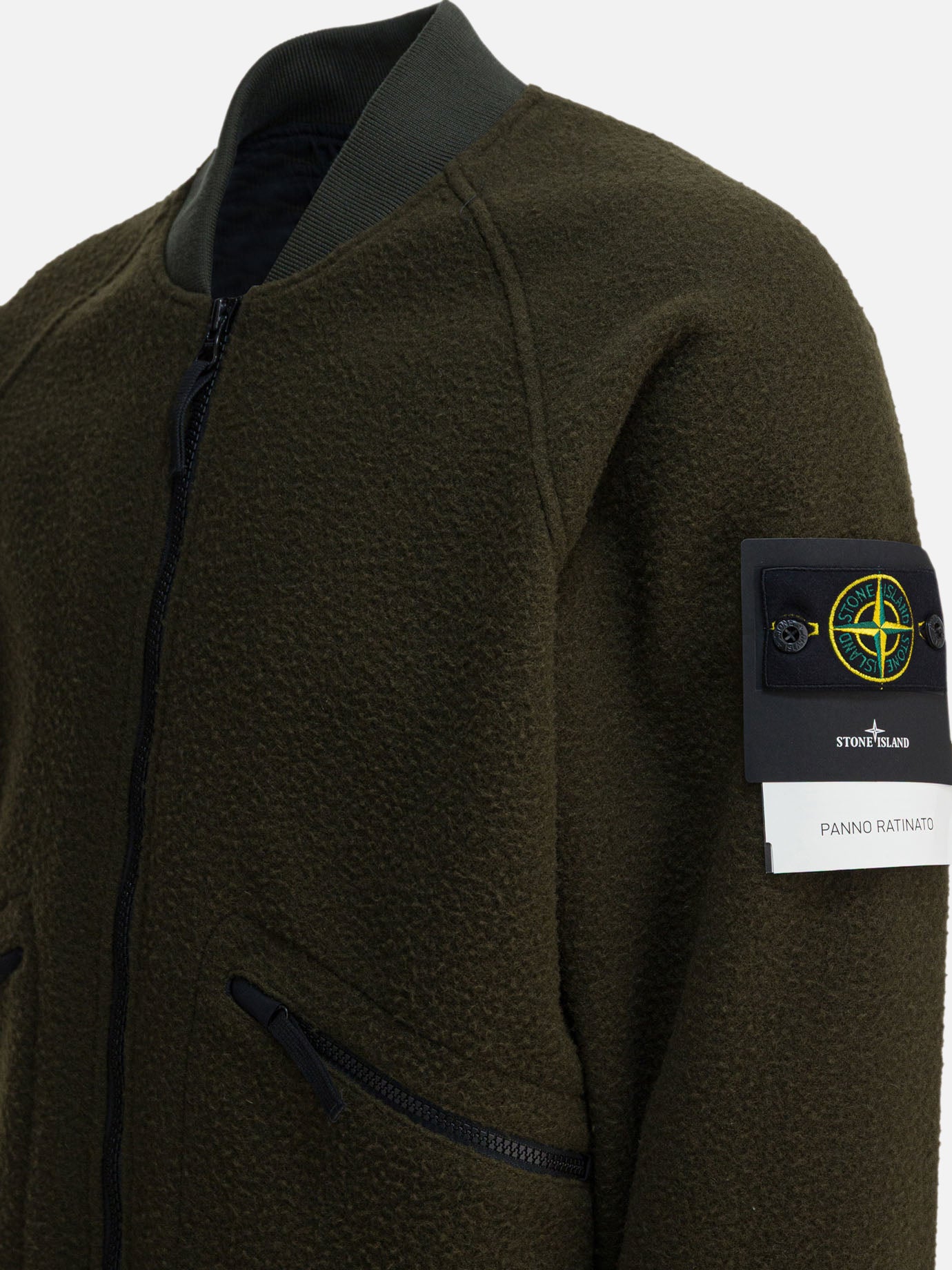 Bomber Logo Verde - Stone Island Uomo | PDP | VIETTI Online Store | Zoom-Modal_4