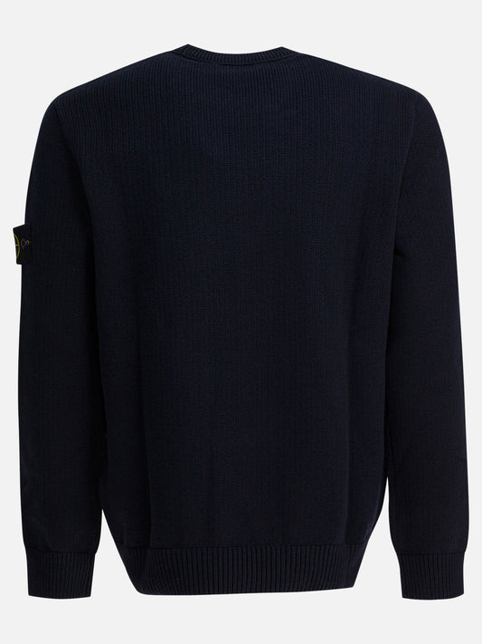 Crewneck sweaters Logo Blue - Stone Island Men | PLP | VIETTI Online Store | 2