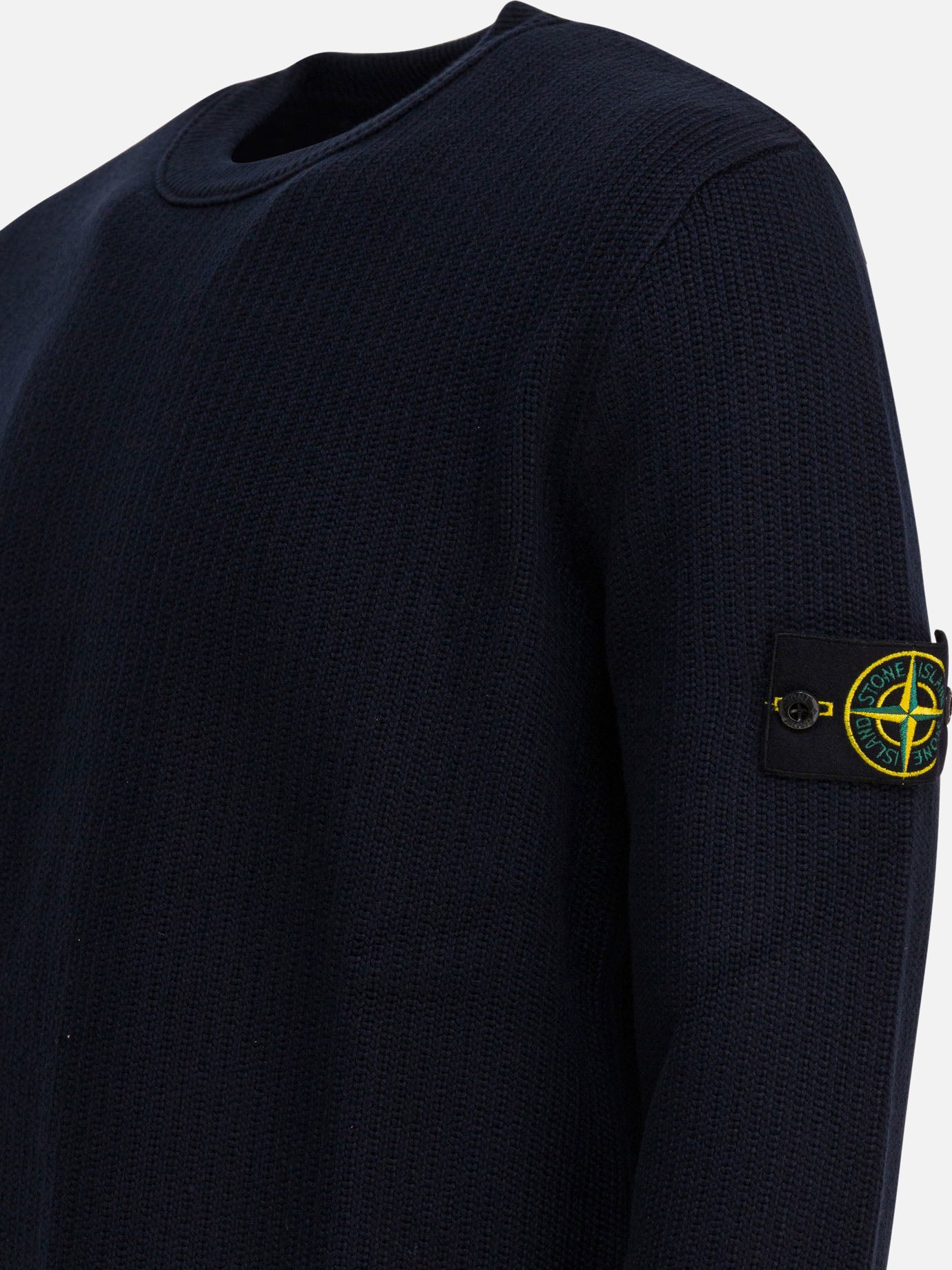 Crewneck sweaters Logo Blue - Stone Island Men | PDP | VIETTI Online Store | Zoom-Modal_4
