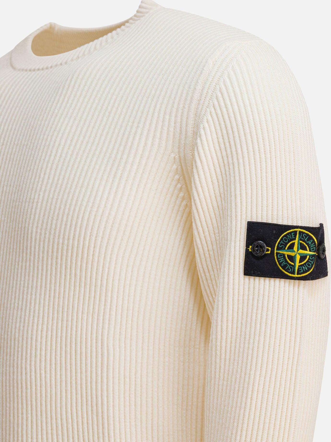 Crewneck sweaters Logo White - Stone Island Men | PDP | VIETTI Online Store | Zoom-Modal_4