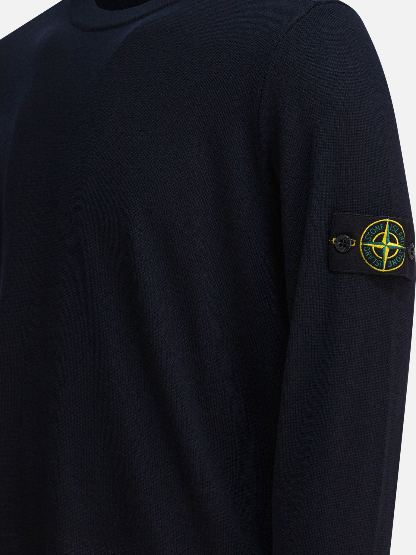 Crewneck sweaters Logo Blue - Stone Island Men | PDP | VIETTI Online Store | Zoom-Modal_4