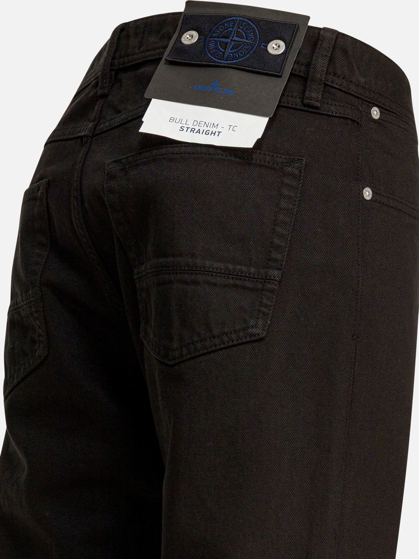 Jeans a gamba dritta Solid colour Nero - Stone Island Uomo | PDP | VIETTI Online Store | Zoom-Modal_4