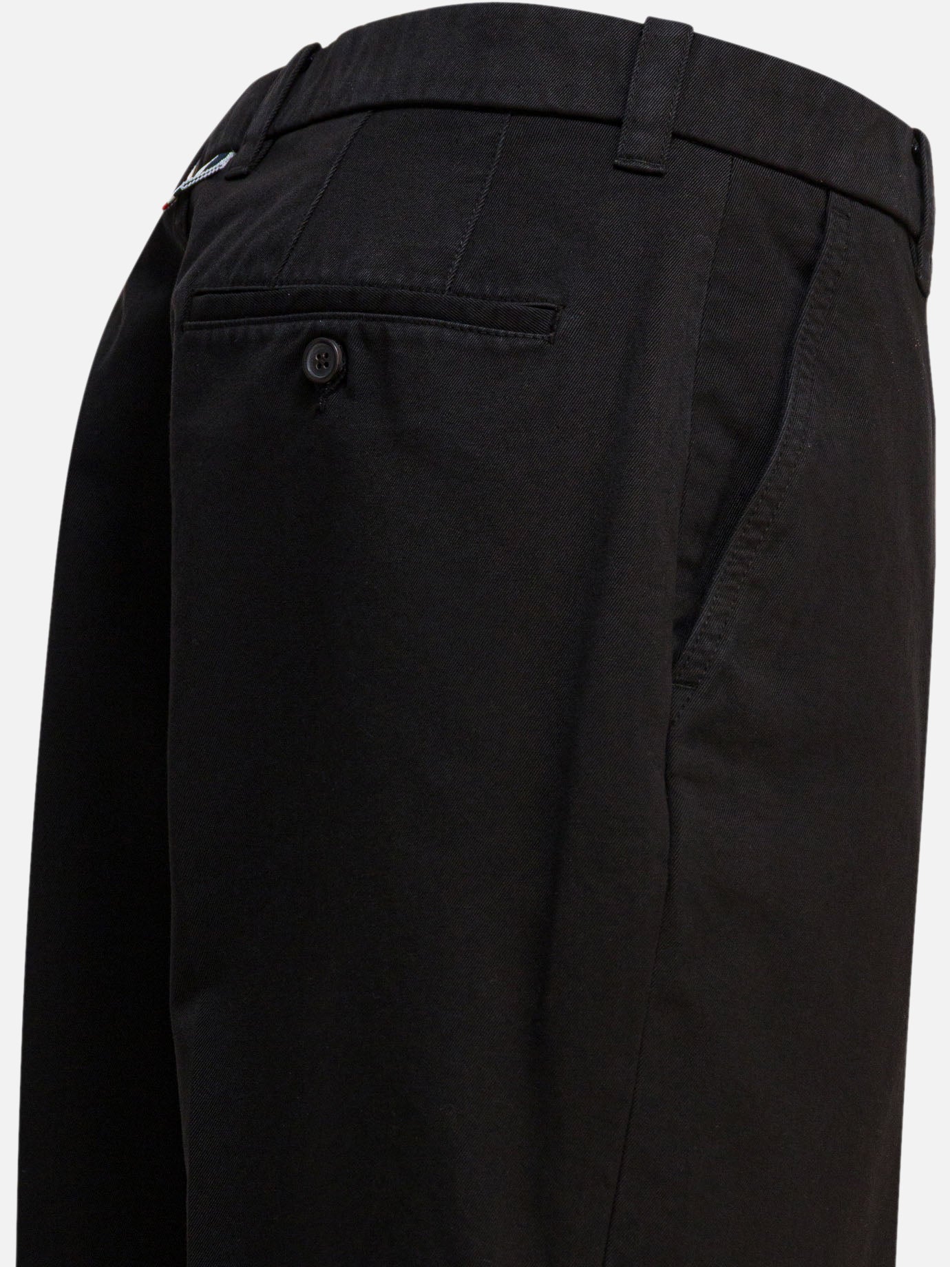 Leisure trousers Solid colour Black - Thom Browne Men | PDP | VIETTI Online Store | Zoom-Modal_4