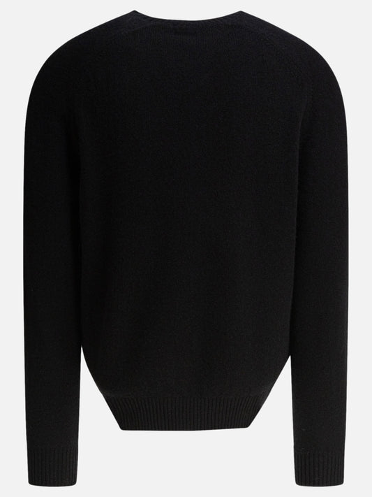 Tom Ford Wool and cashmere crewneck sweater Black