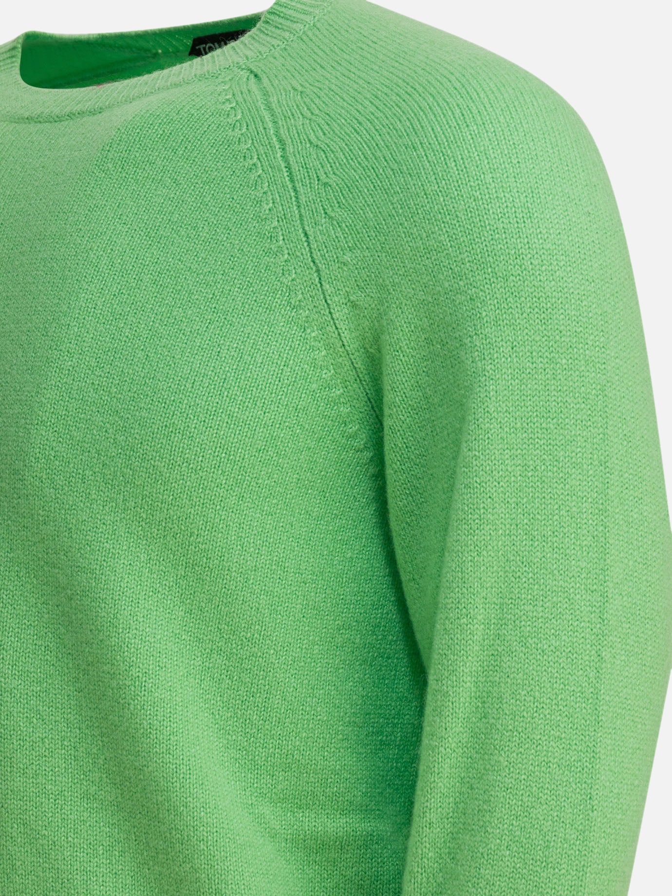 Crewneck sweaters Solid colour Green - Tom Ford Men | PDP | VIETTI Online Store | Zoom-Modal_4