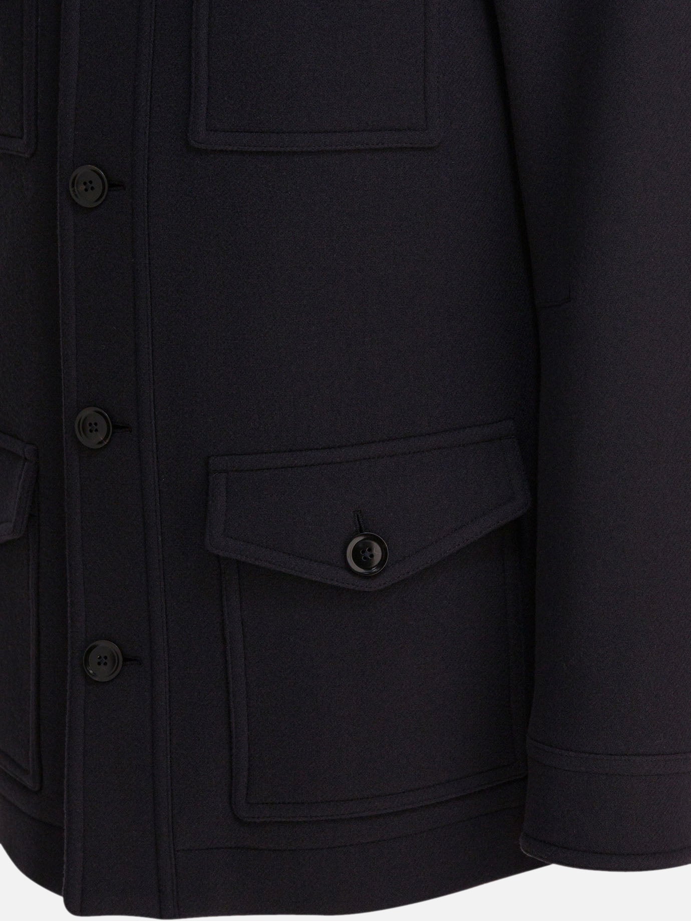 Short coats Solid colour Blue - Tom Ford Men | PDP | VIETTI Online Store | Zoom-Modal_4