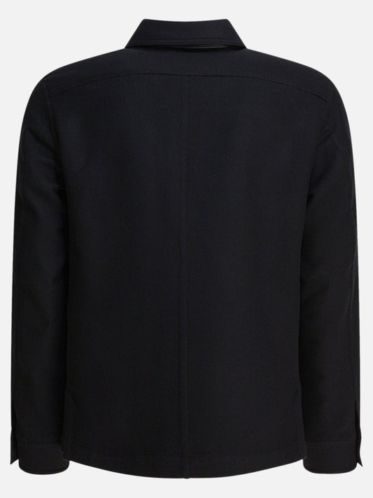Overshirt jackets Solid colour Black - Tom Ford Men | PLP | VIETTI Online Store | 2