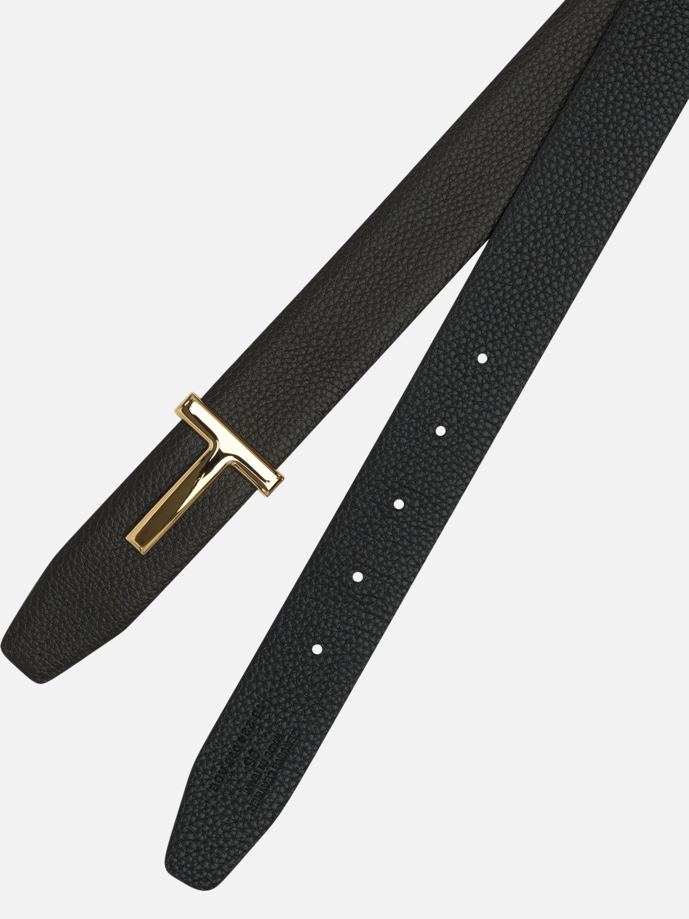 Leather belts 100% calf leather - 100% calf leather Brown - Tom Ford Men | PDP | VIETTI Online Store | Zoom-Modal_3