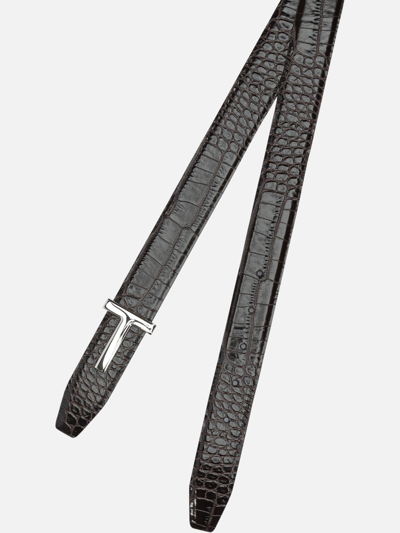 Cinture in pelle 100% calf leather Marrone - Tom Ford Uomo | PDP | VIETTI Online Store | Zoom-Modal_2