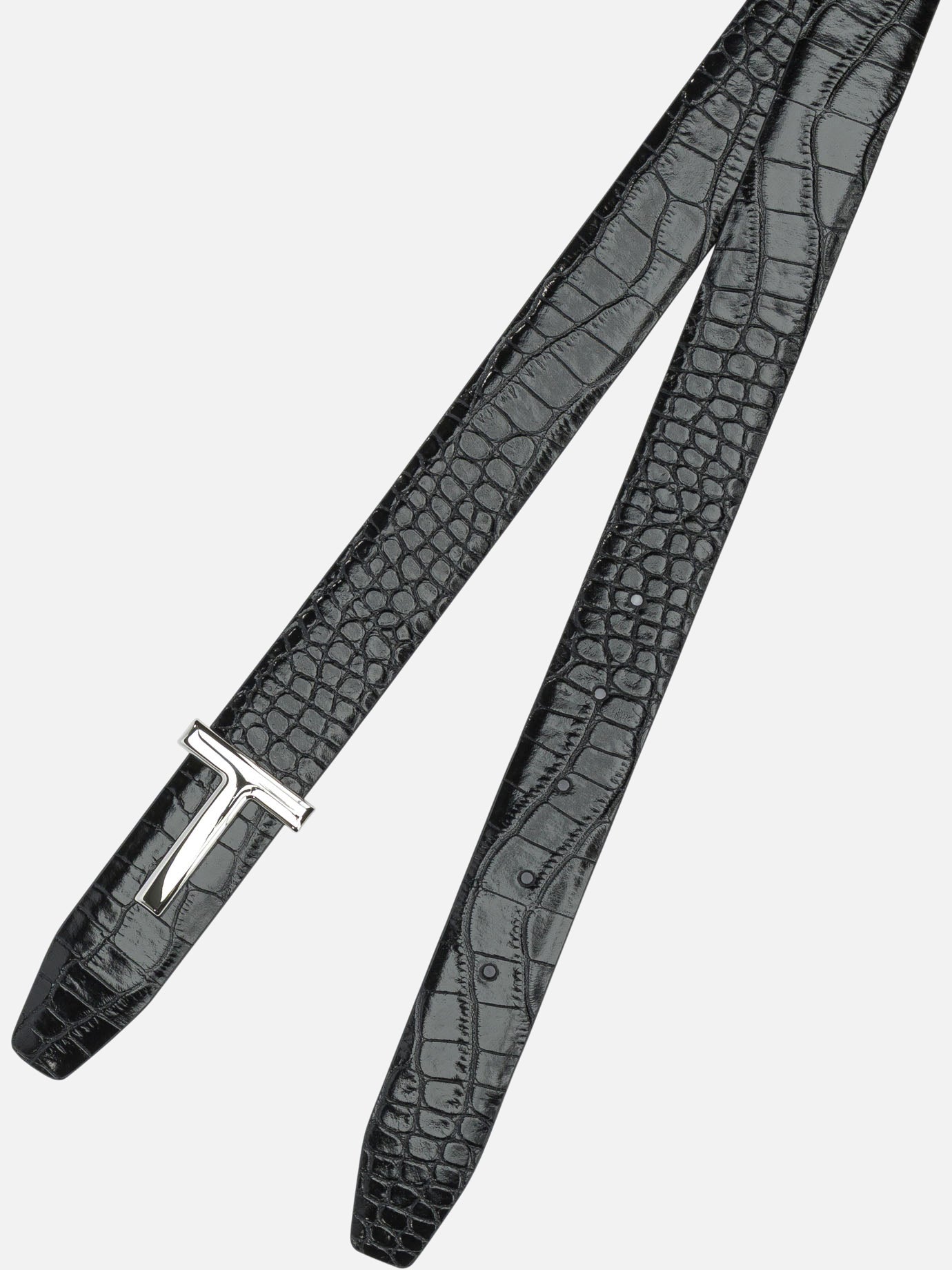 Cinture in pelle 100% calf leather Nero - Tom Ford Uomo | PDP | VIETTI Online Store | Zoom-Modal_2