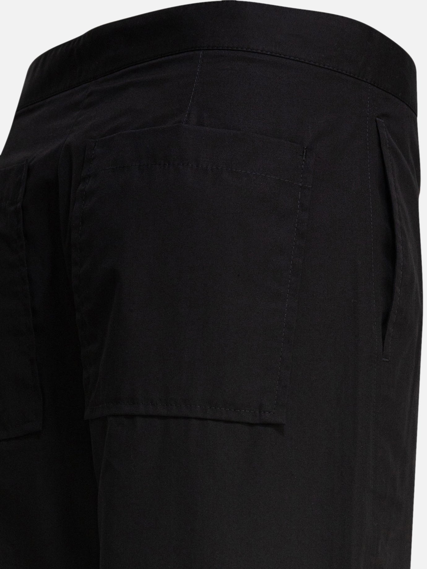 Leisure trousers Solid colour Black - Toteme Women | PDP | VIETTI Online Store | Zoom-Modal_4