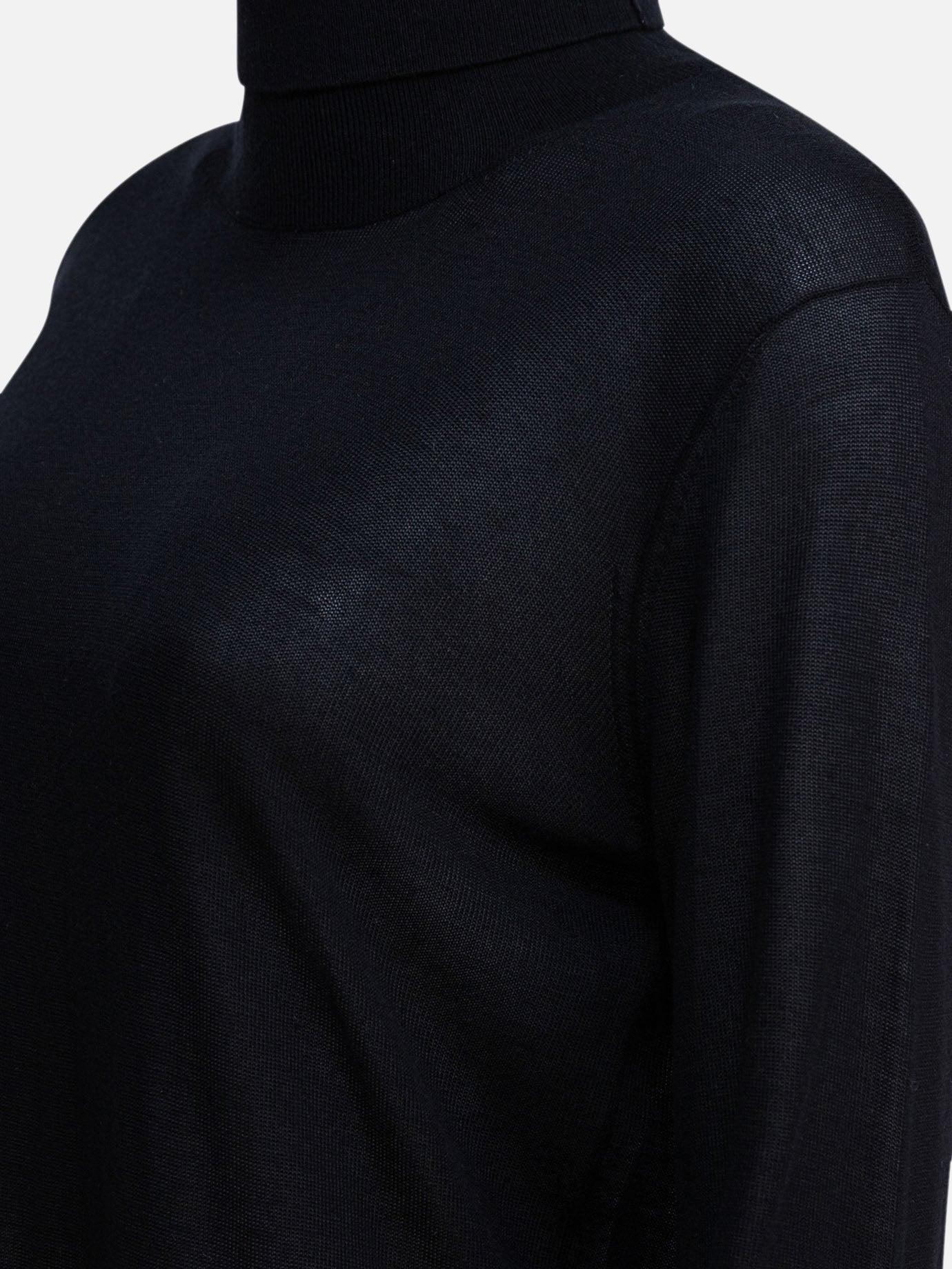 Turtleneck sweaters Solid colour Black - Toteme Women | PDP | VIETTI Online Store | Zoom-Modal_4