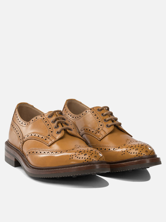 Derby 100% leather - 50% leather 50% rubber Brown - Tricker's Men | PLP | VIETTI Online Store | 2