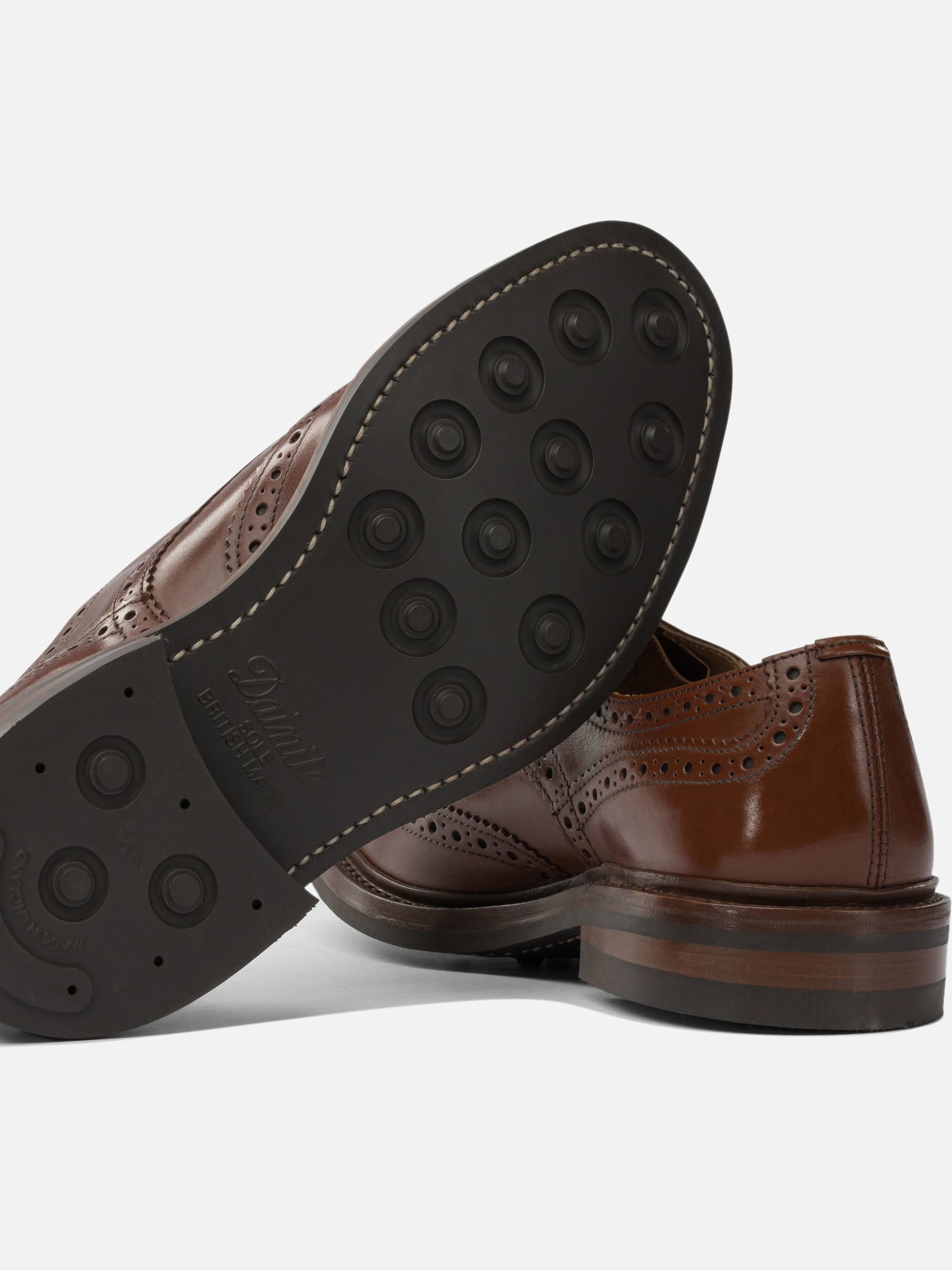 Derby 100% leather - 100% rubber Brown - Tricker's Men | PDP | VIETTI Online Store | Zoom-Modal_5