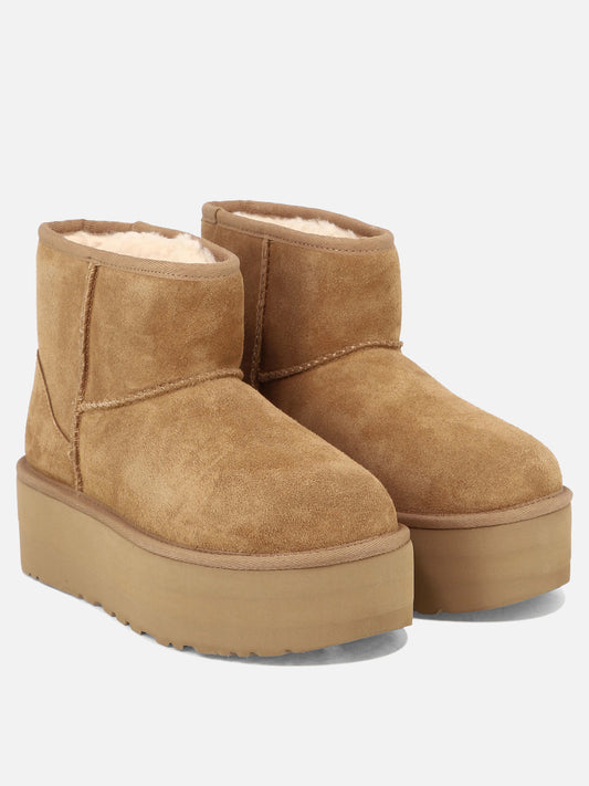 Pull-on boots 100% leather - 100% rubber Brown - Ugg Women | PLP | VIETTI Online Store | 2