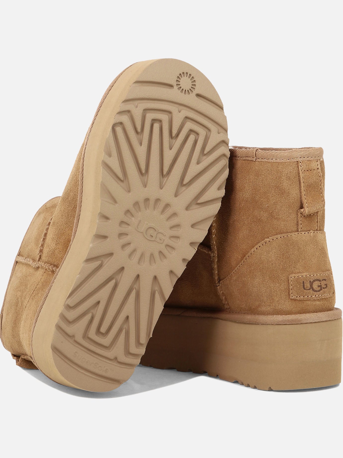 Pull-on boots 100% leather - 100% rubber Brown - Ugg Women | PDP | VIETTI Online Store | Zoom-Modal_5