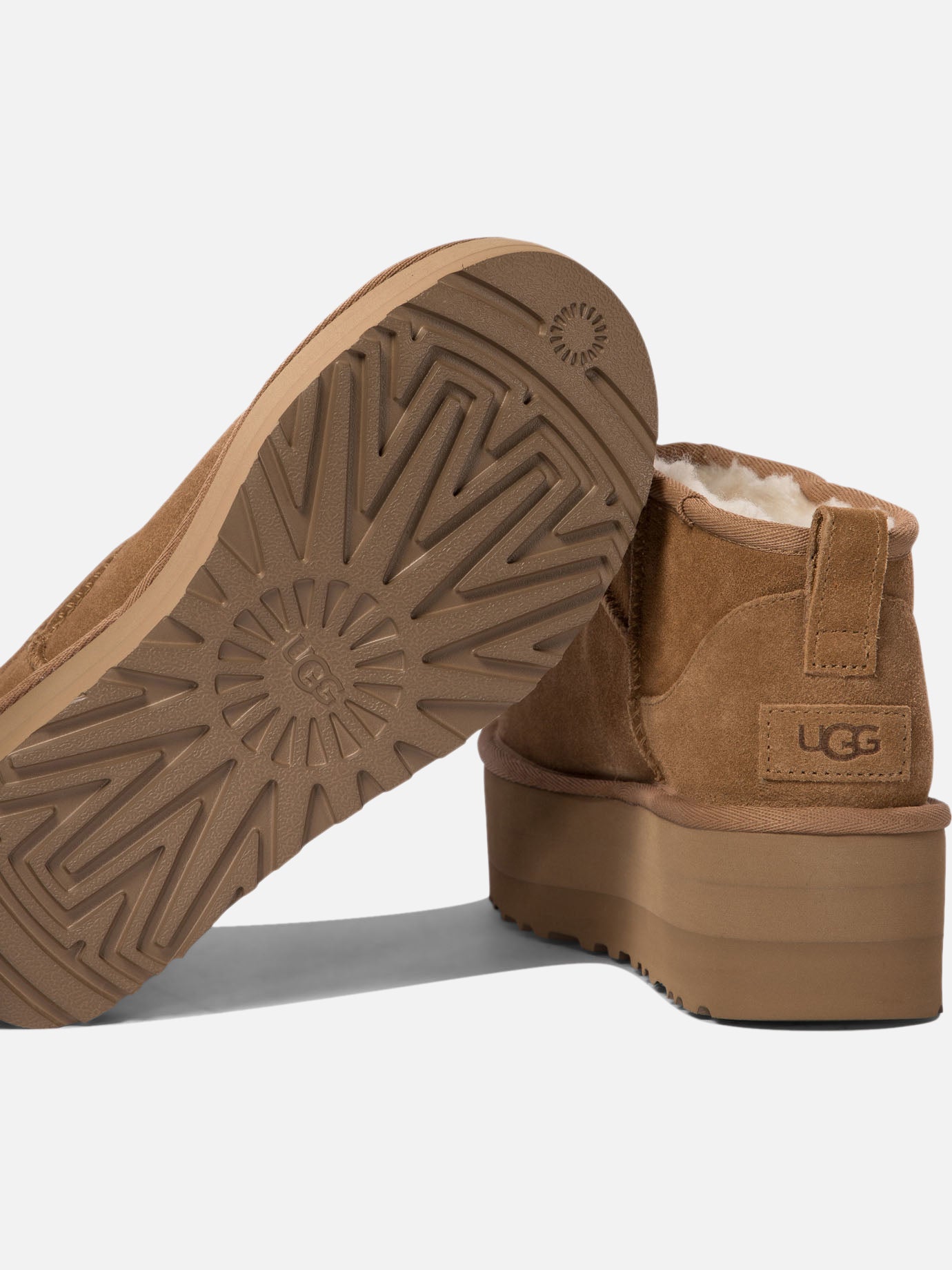 Pull-on boots 100% leather - 100% rubber Brown - Ugg Women | PDP | VIETTI Online Store | Zoom-Modal_5