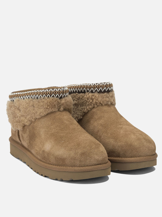 Pull-on boots 100% leather - 100% rubber Brown - Ugg Women | PLP | VIETTI Online Store | 2