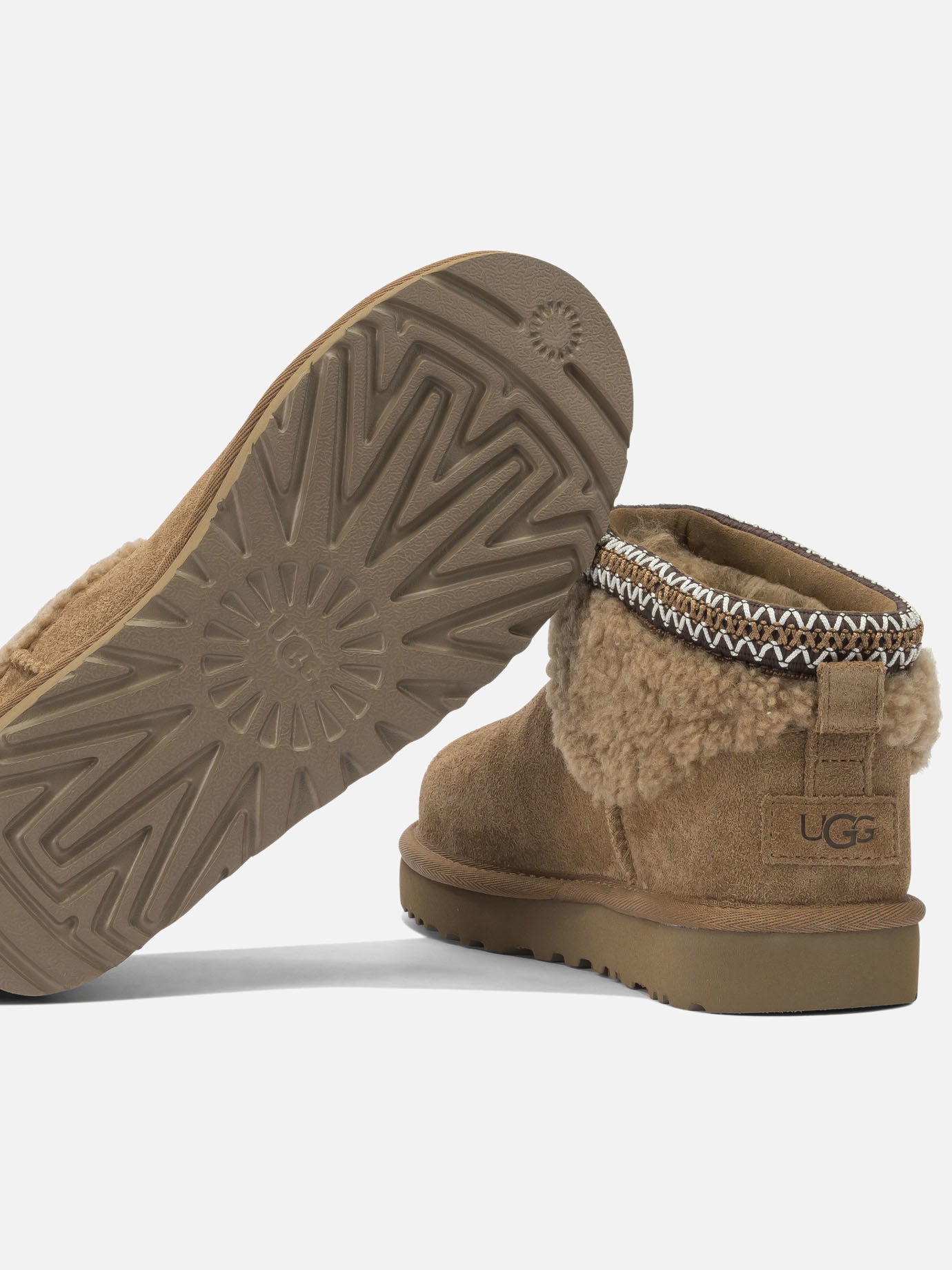 Pull-on boots 100% leather - 100% rubber Brown - Ugg Women | PDP | VIETTI Online Store | Zoom-Modal_5