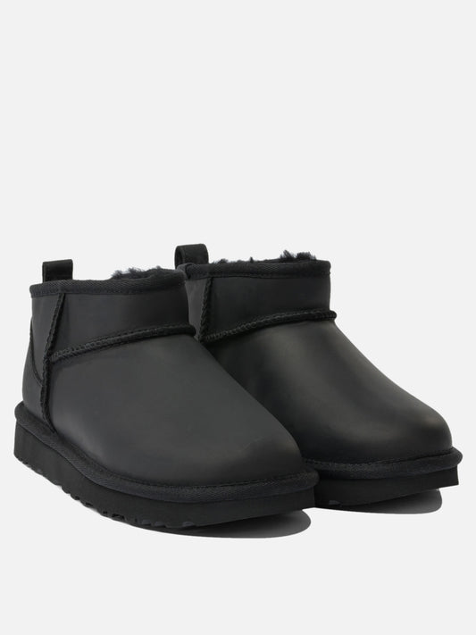 Stivaletti pull-on 100% calf leather - 100% rubber Nero - Ugg Donna | PLP | VIETTI Online Store | 2