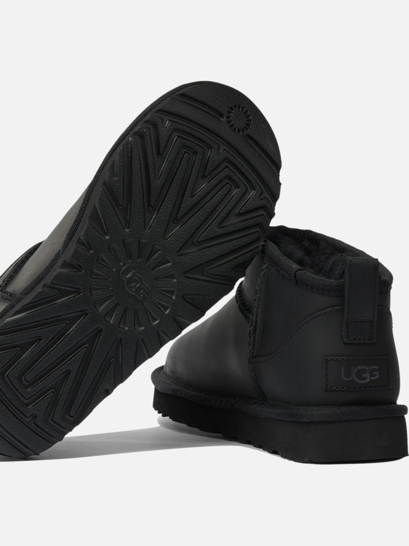 Pull-on boots 100% calf leather - 100% rubber Black - Ugg Women | PDP | VIETTI Online Store | Zoom-Modal_5