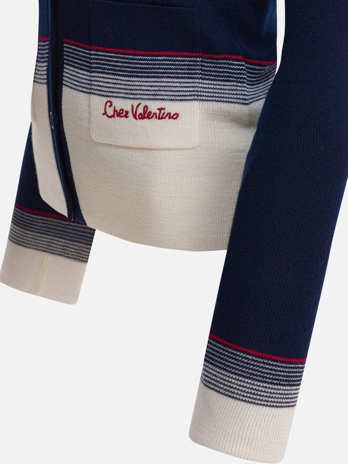 Cardigans Logo Blue - Valentino Women | PDP | VIETTI Online Store | Zoom-Modal_4