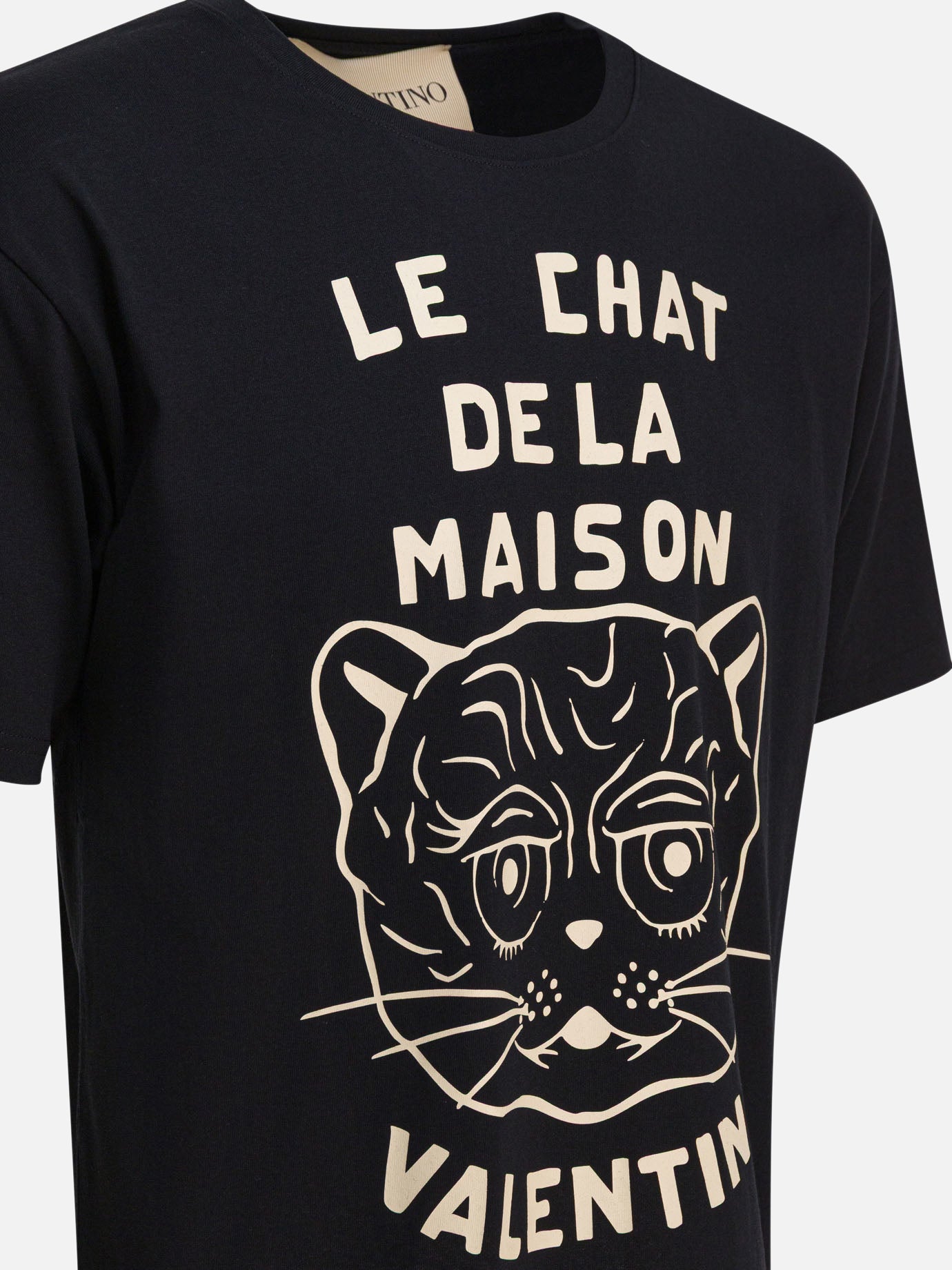 Crewneck t-shirts Graphics Black - Valentino Men | PDP | VIETTI Online Store | Zoom-Modal_4