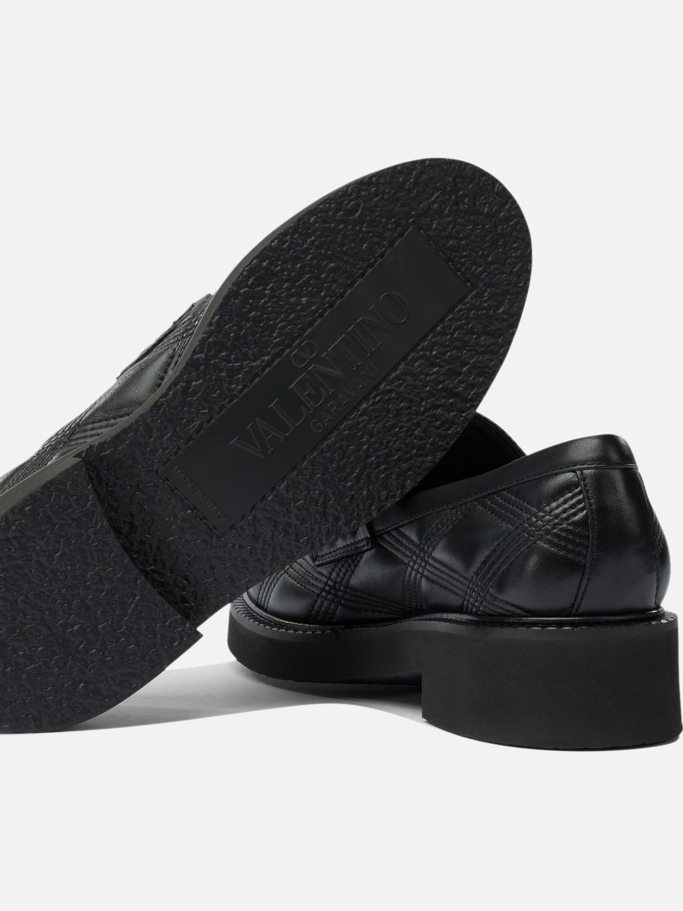 Loafers 100% leather - 100% rubber Black - Valentino Garavani Women | PDP | VIETTI Online Store | Zoom-Modal_5