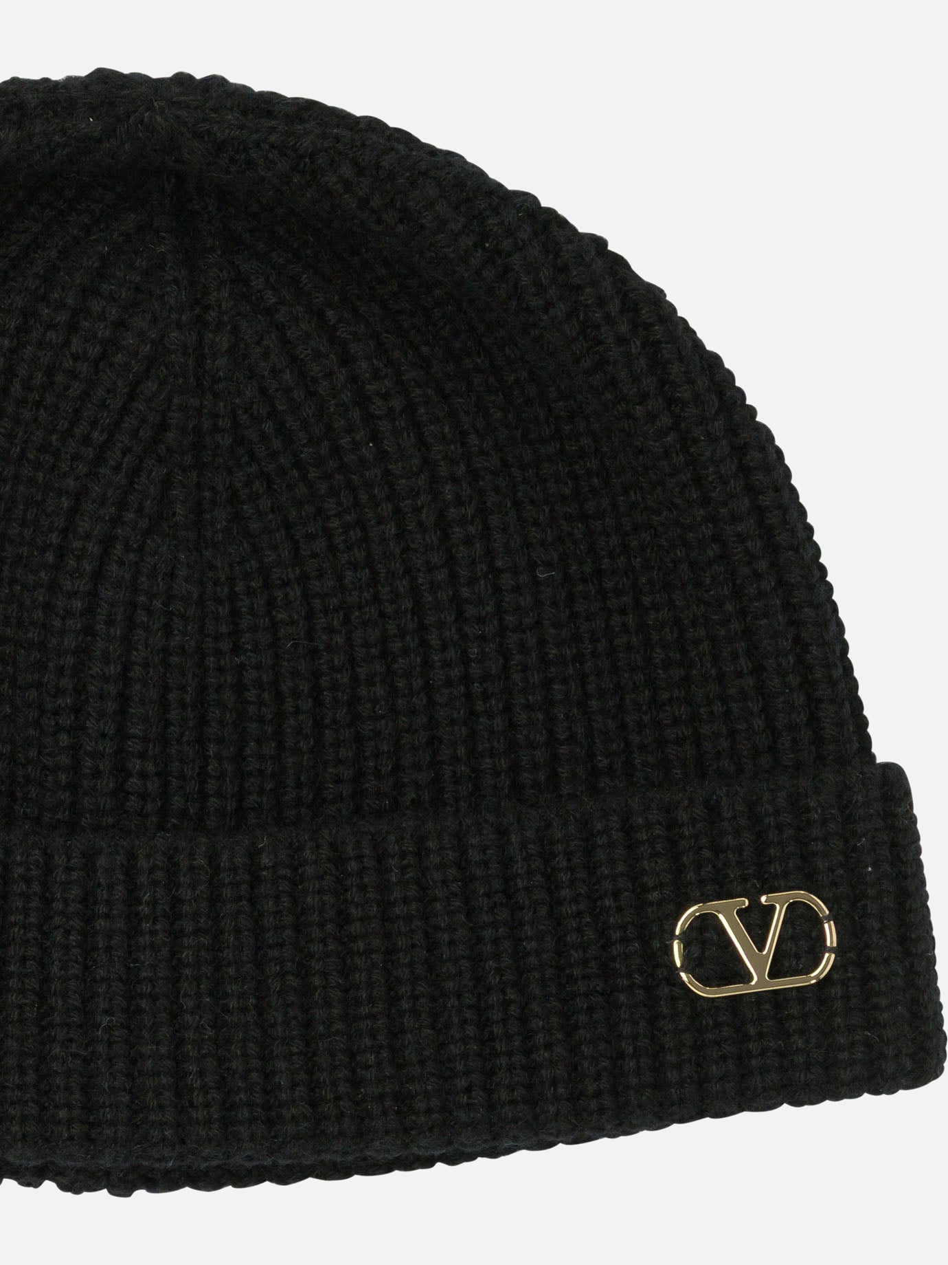 Beanies 100% cashmere Black - Valentino Garavani Men | PDP | VIETTI Online Store | Zoom-Modal_3